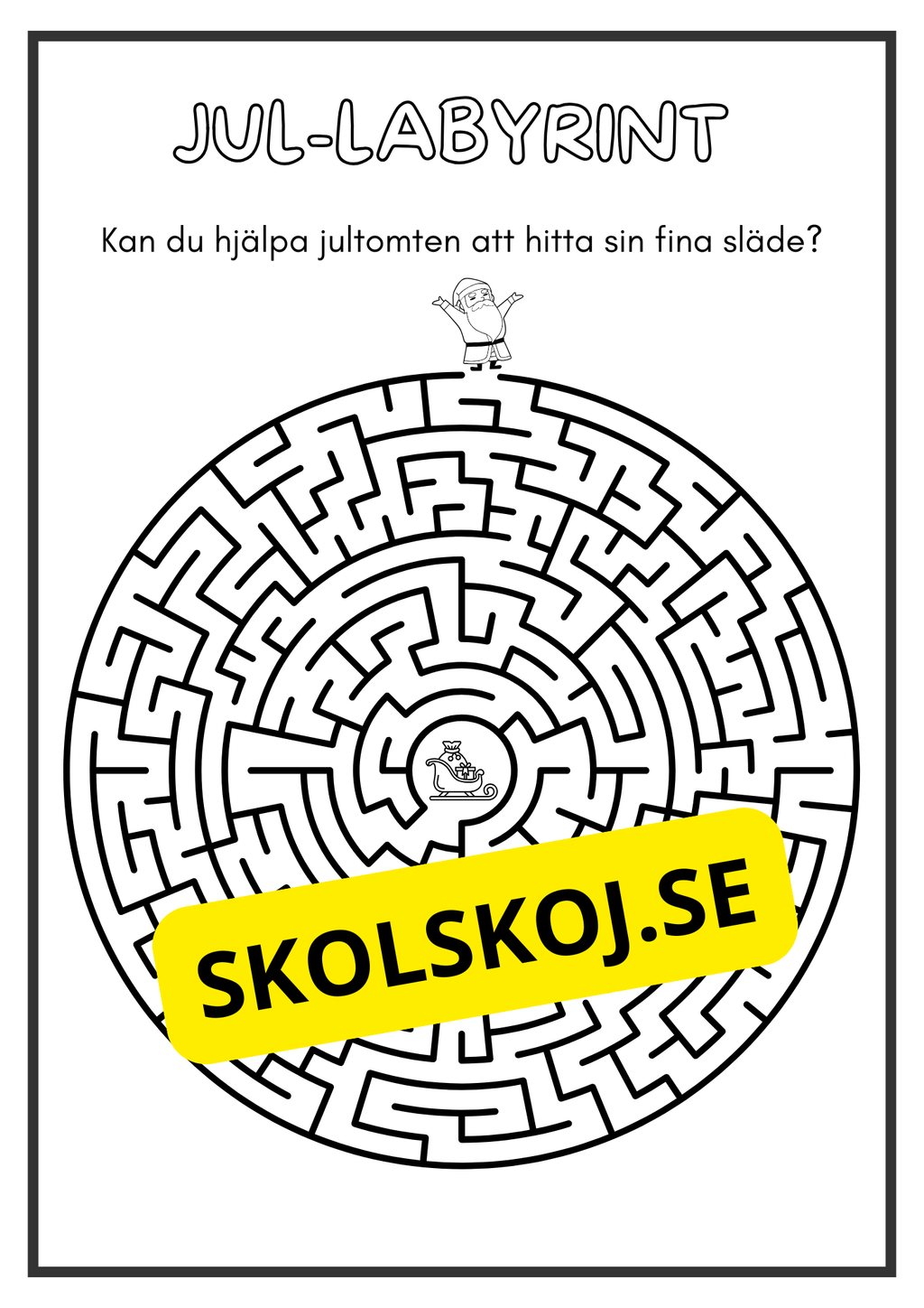 Jul-labyrint