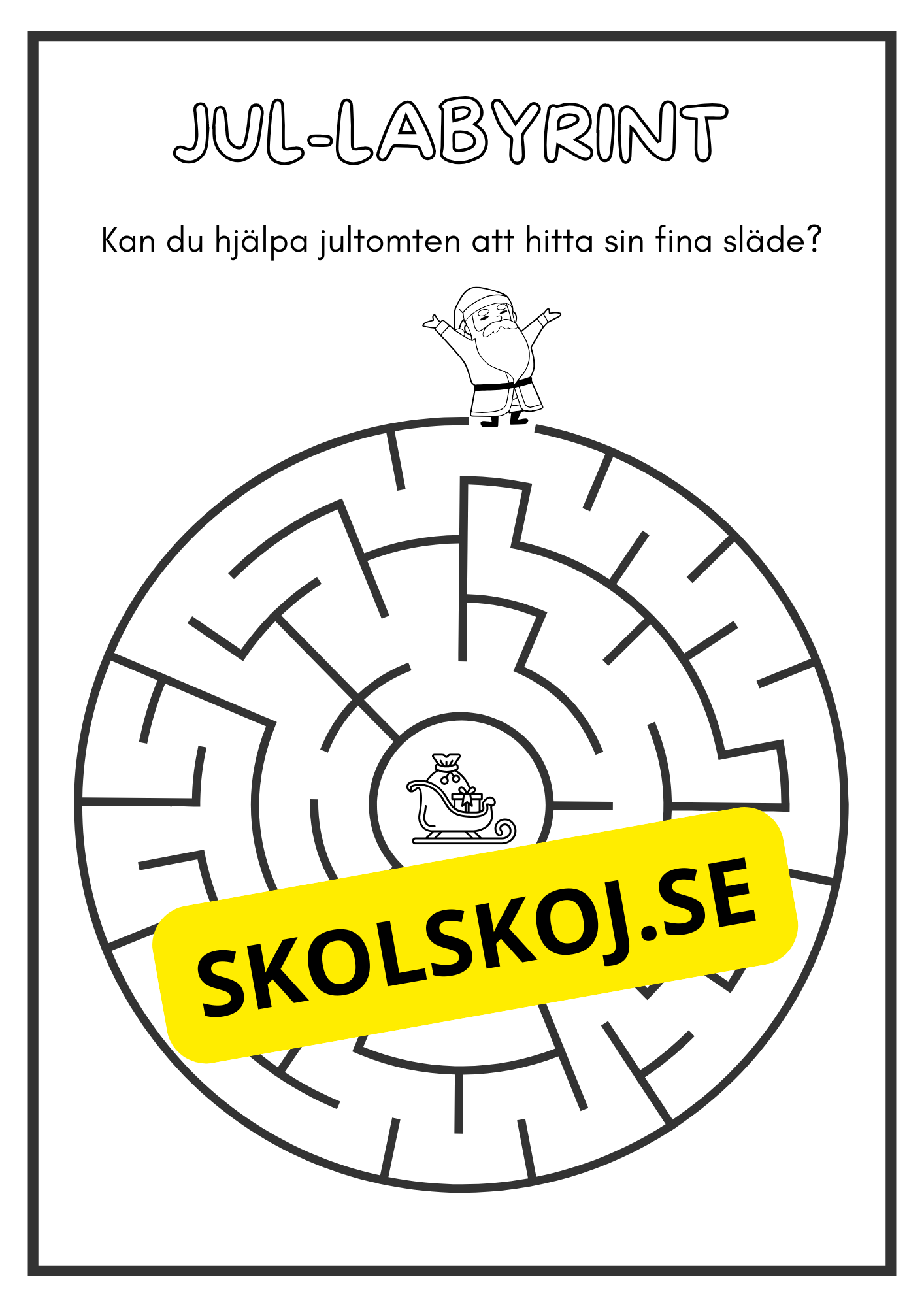 Jul-labyrint