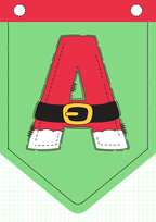 Vimpel - Jul - Alfabetet