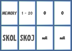Memory - 1 - 20