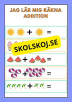 Jag lär mig räkna - Addition