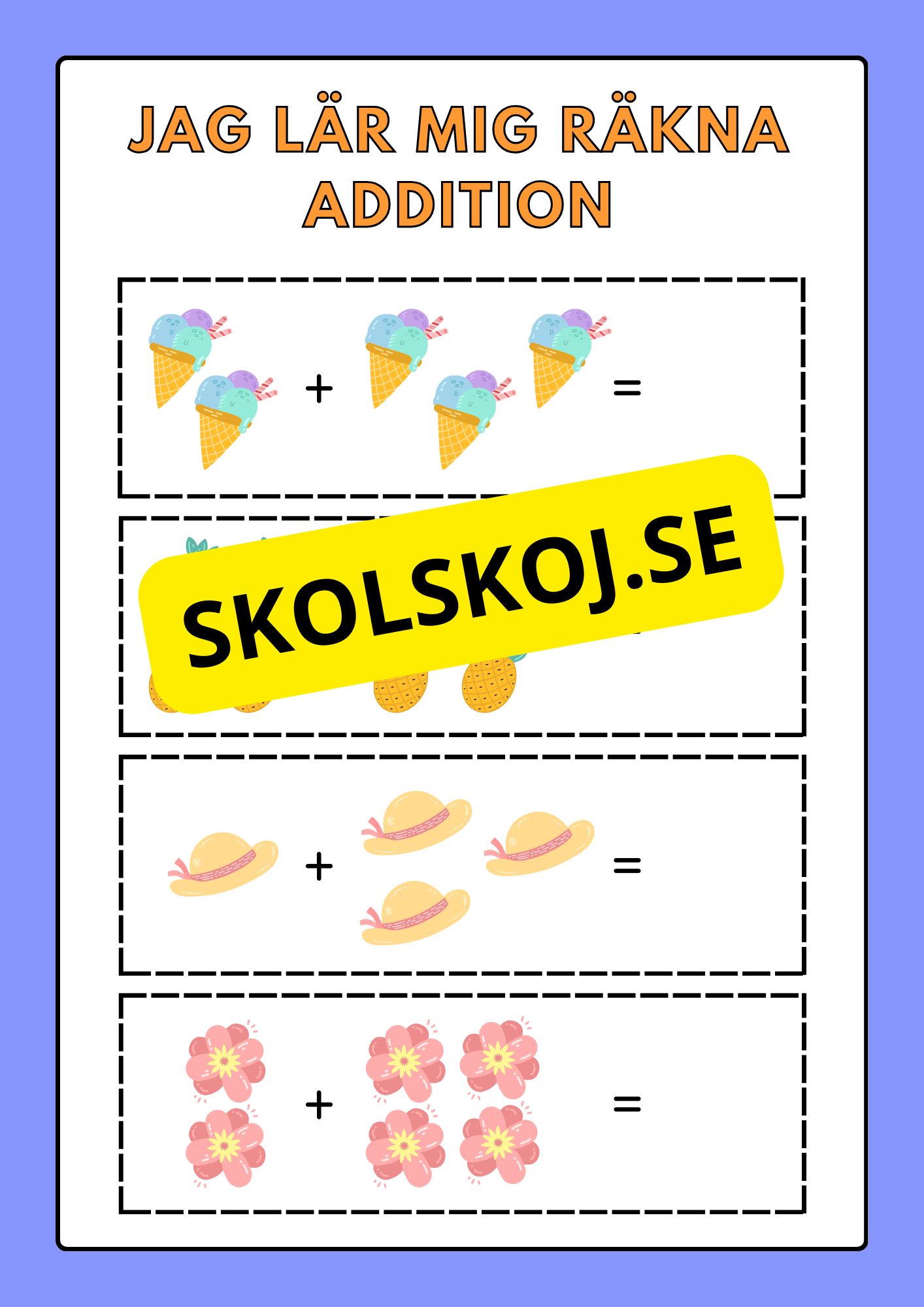 Jag lär mig räkna - Addition