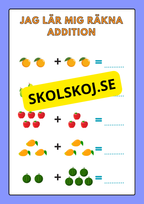 Jag lär mig räkna - Addition