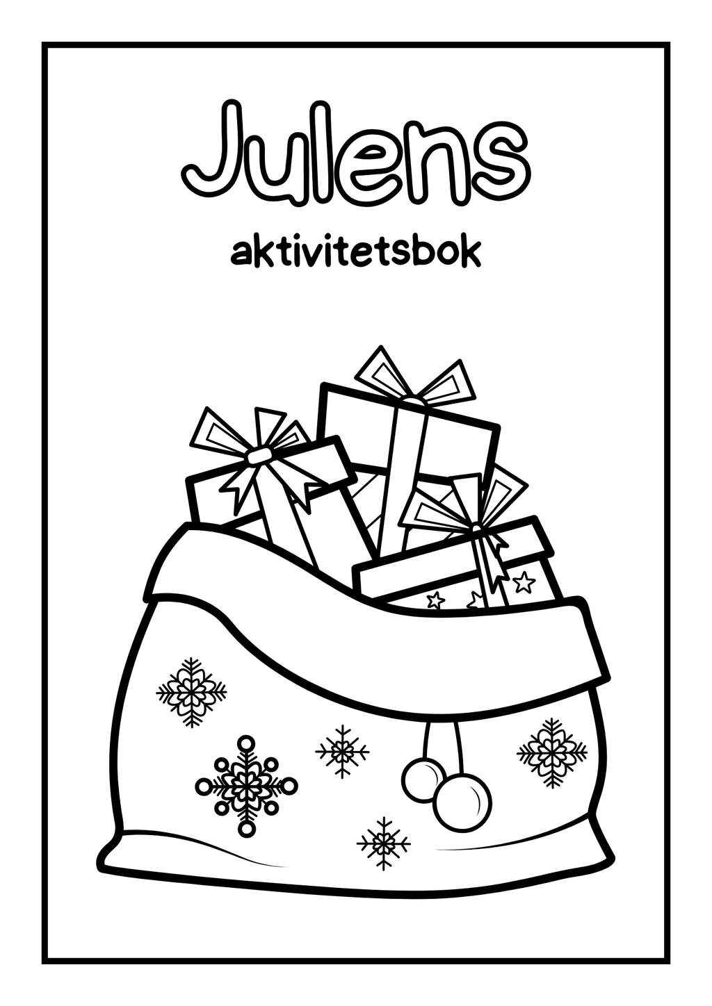 Julens aktivitetsbok