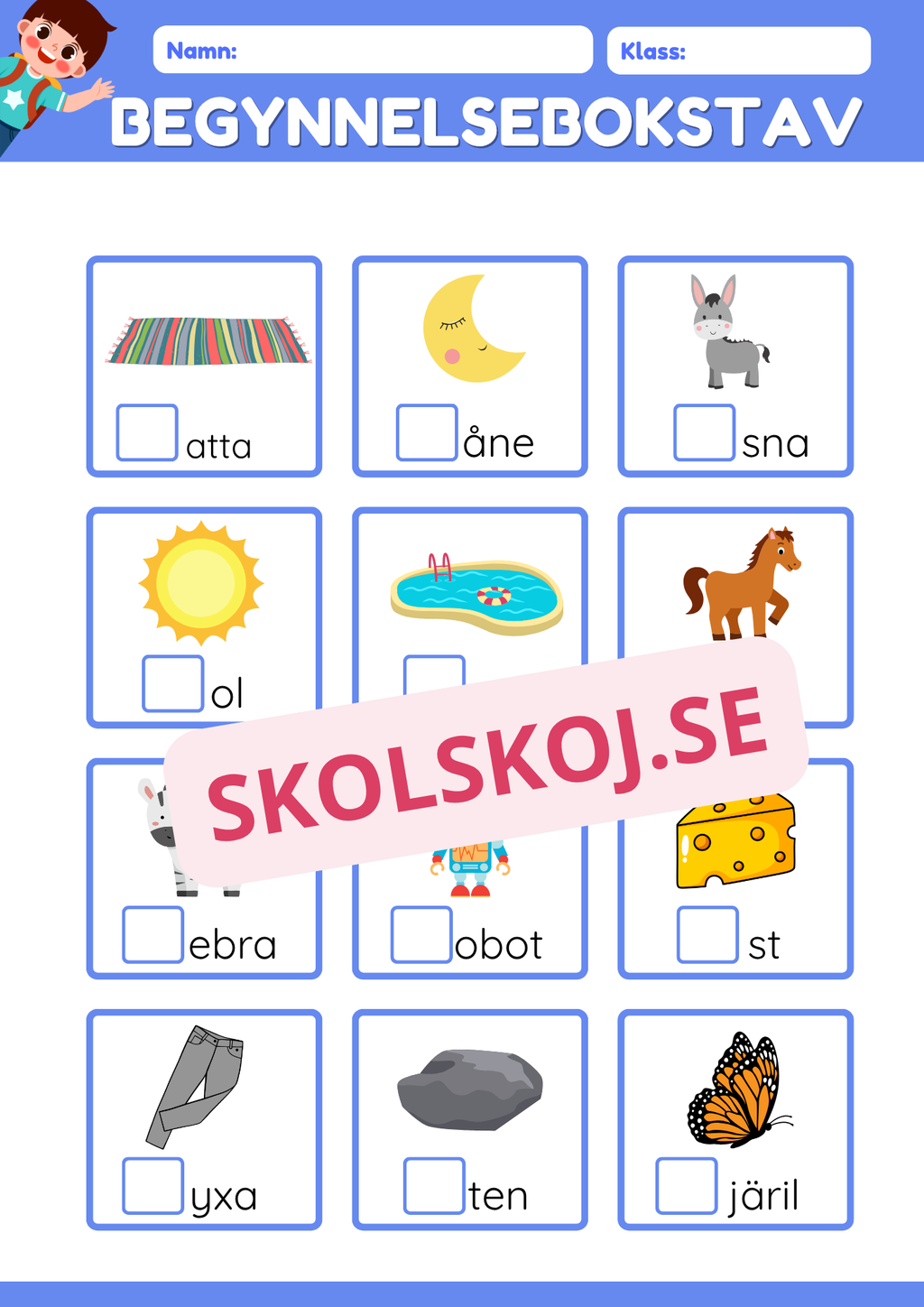 Begynnelsebokstav - Häfte