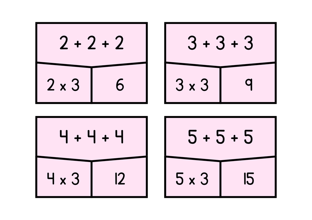 Multiplikations och additions pussel
