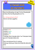 Vi tränar inför NP i matematik - Åk 5–anpassad