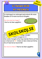 Vi tränar inför NP i matematik - Åk 5–anpassad