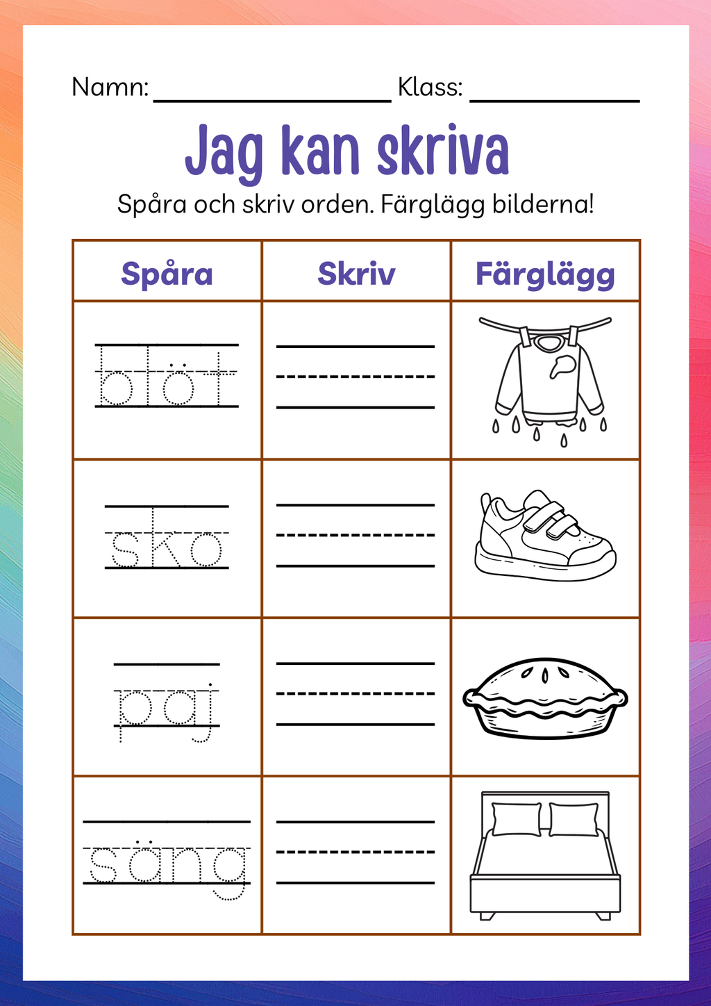 Häfte - Jag kan skriva