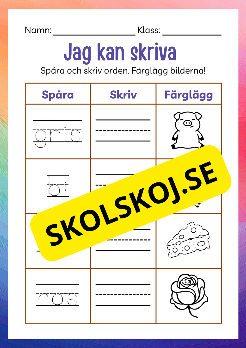 Häfte - Jag kan skriva