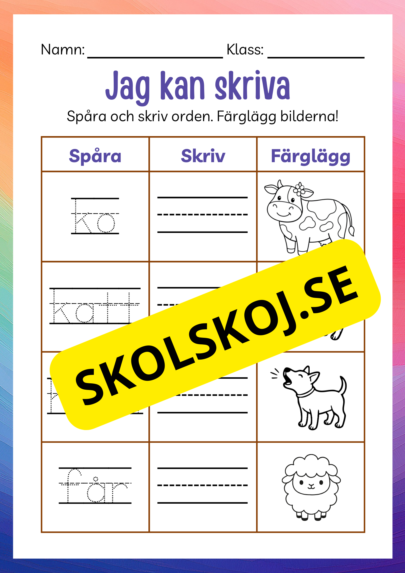 Häfte - Jag kan skriva