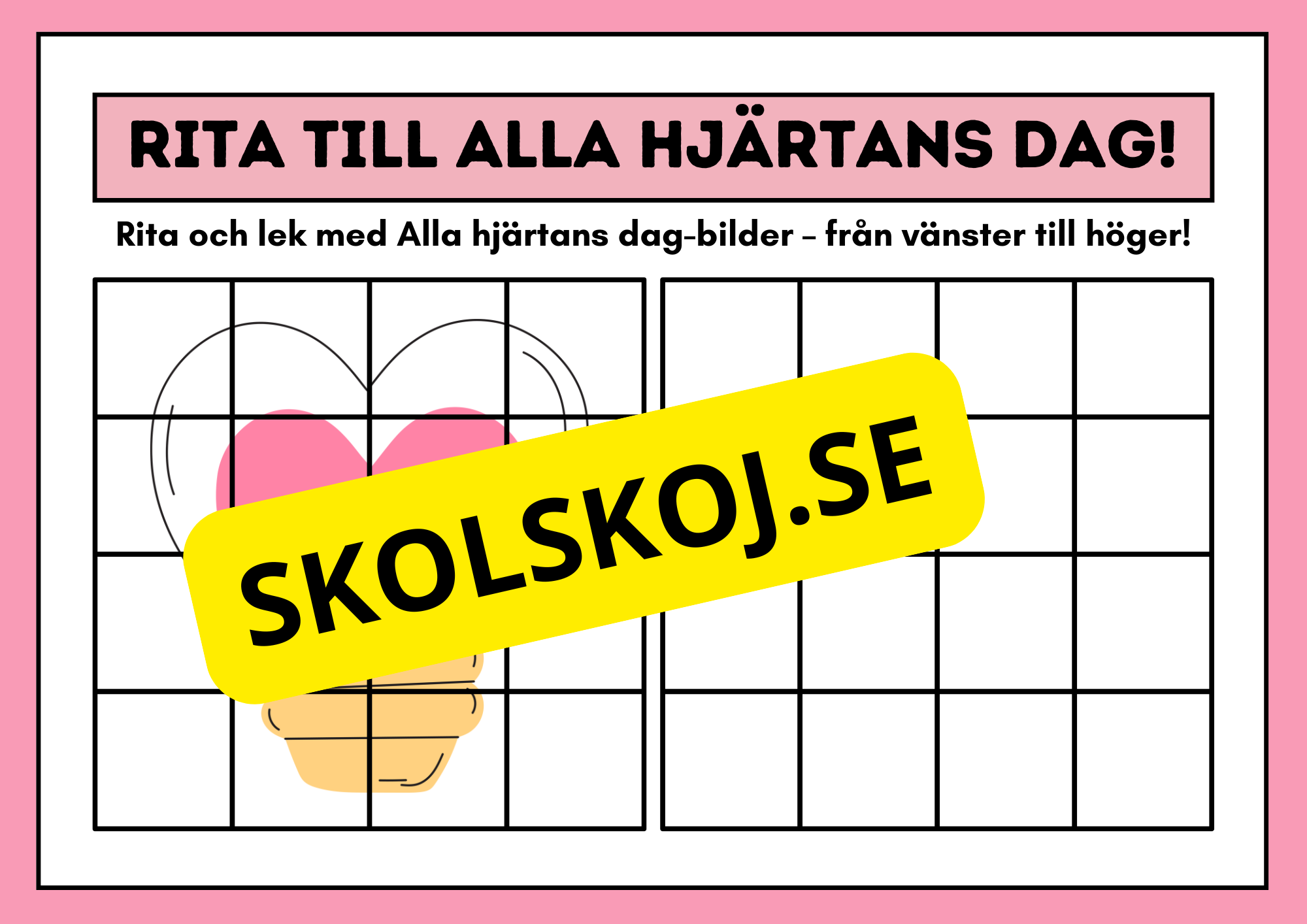 Rita till Alla hjärtans dag