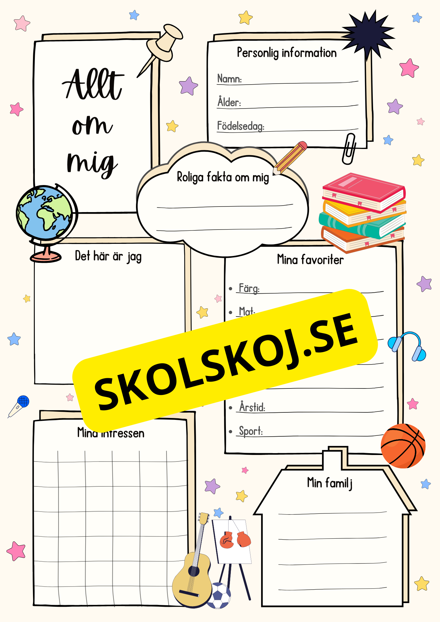 Allt om mig - Om mig