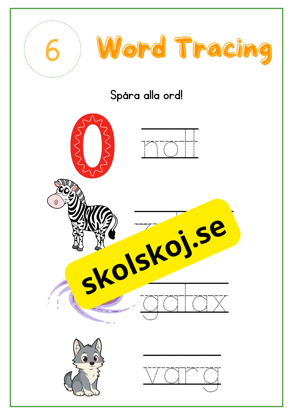 Skrivträning - Häfte - Del 3