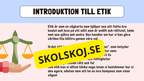Etik och moral - Årskurs 6 - 9