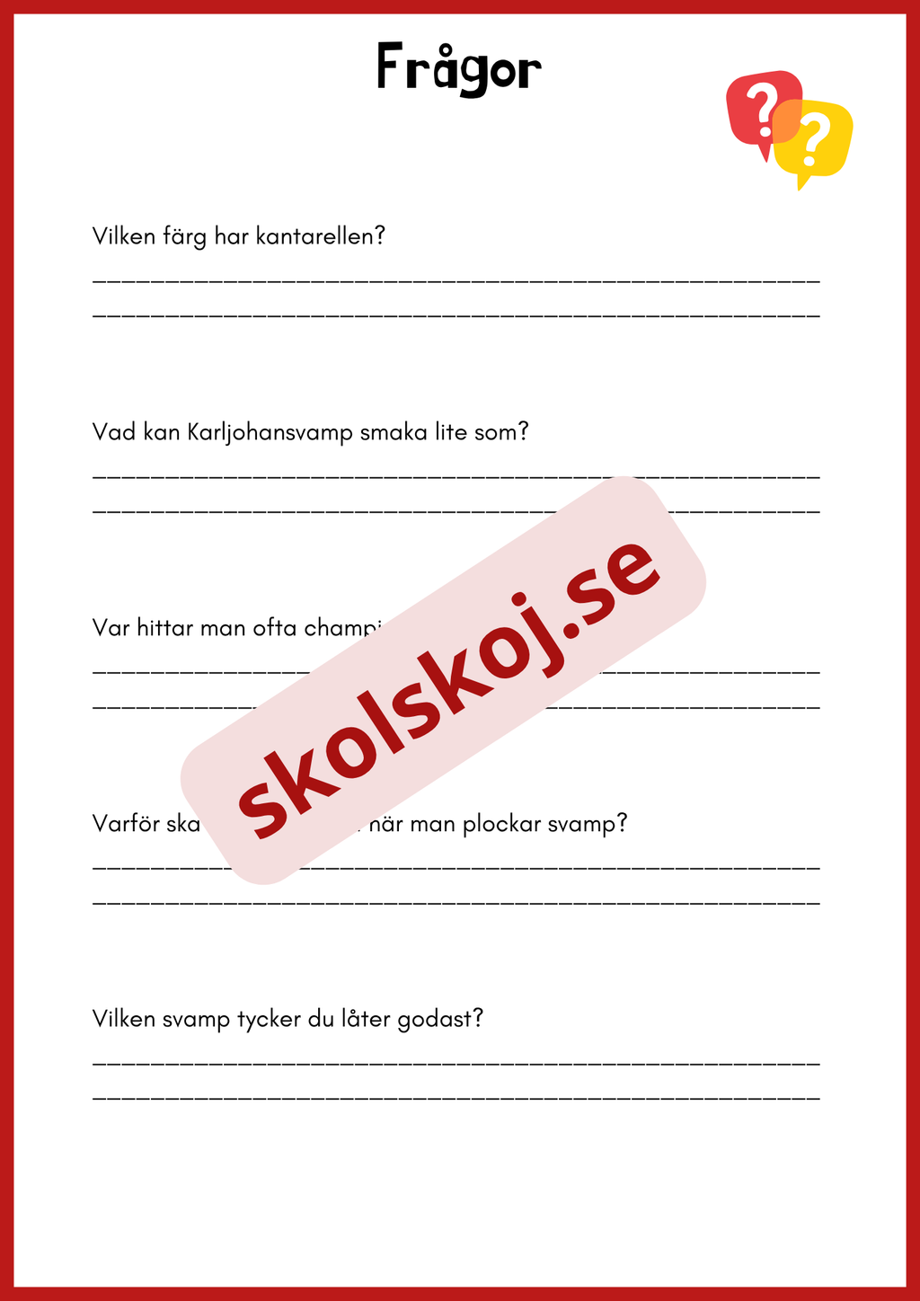 Svampar lavar och mikroorganismer - Årskurs 4 - 6