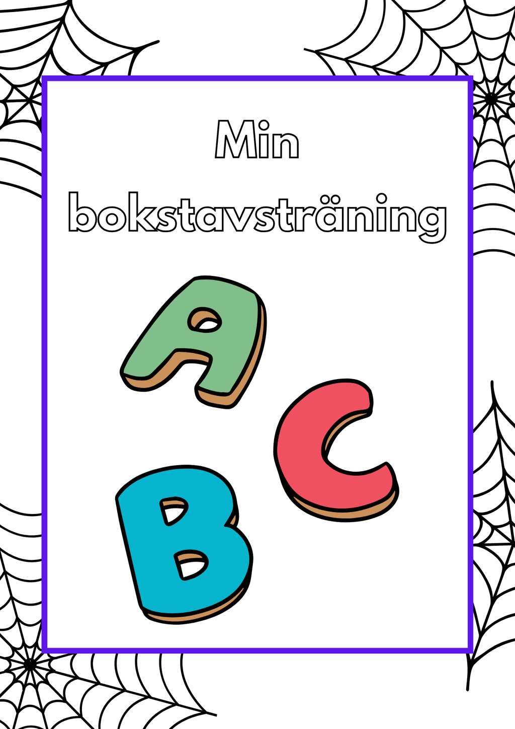 Min bokstavsträning
