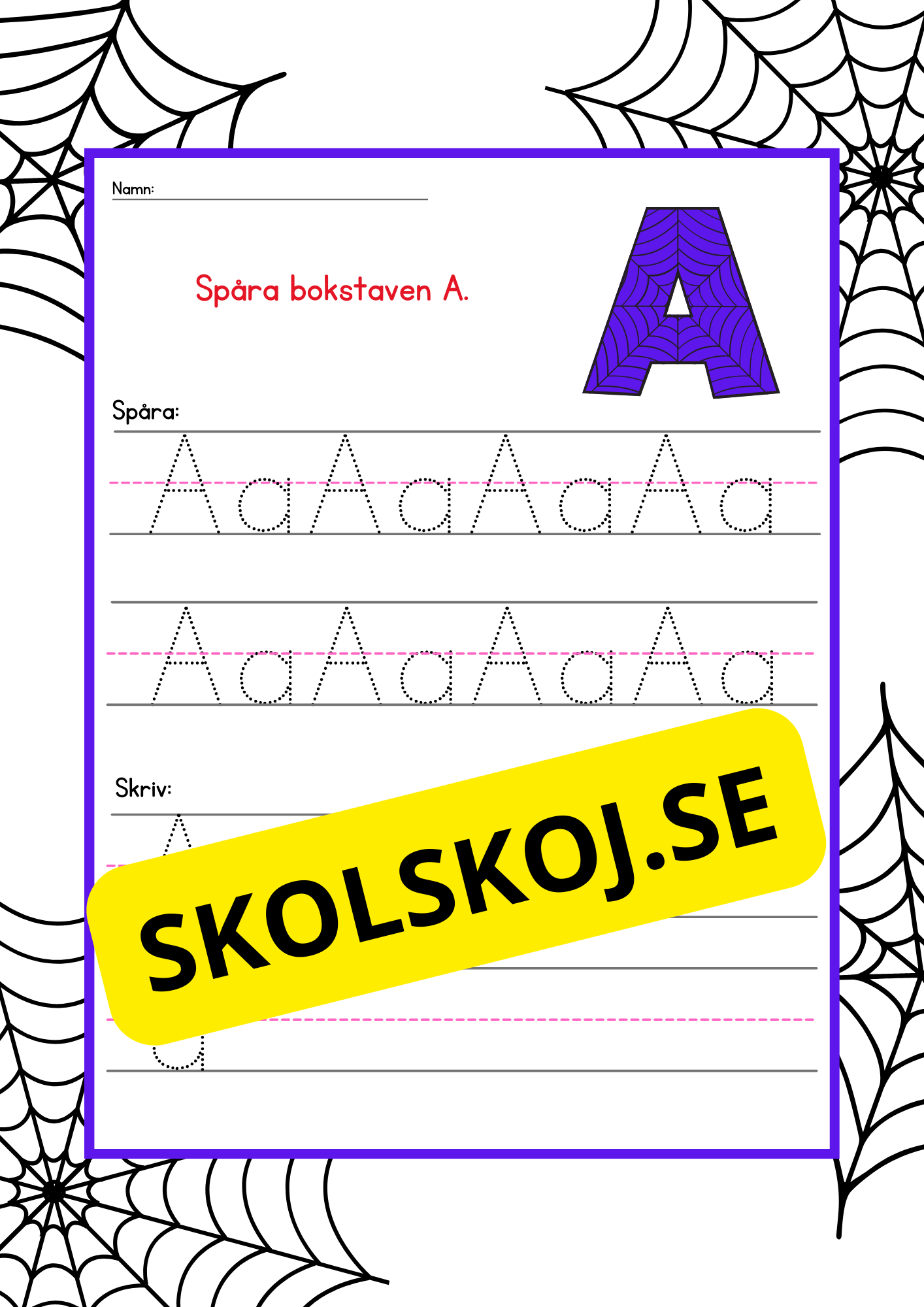 Min bokstavsträning