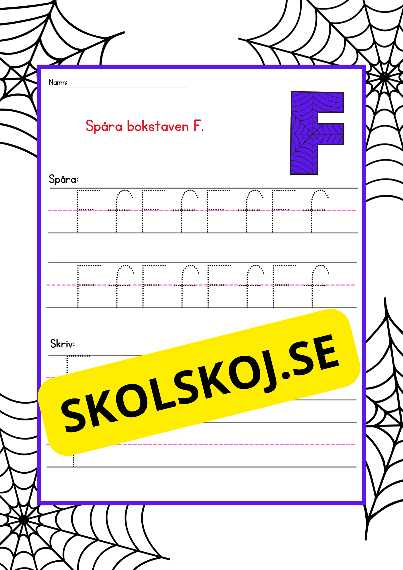 Min bokstavsträning