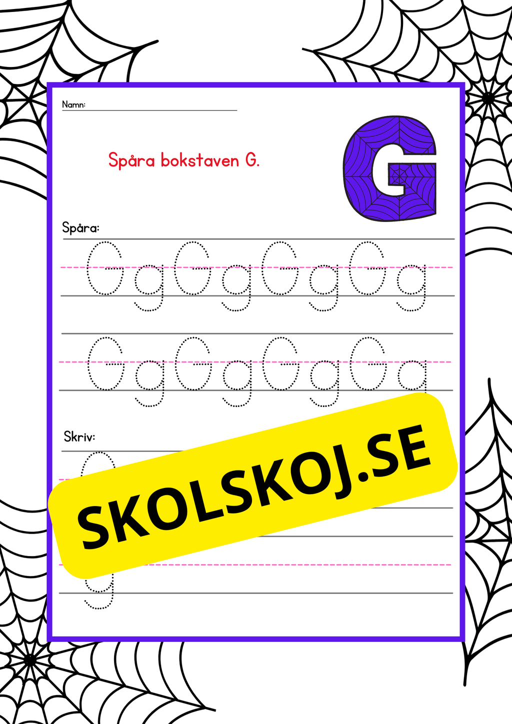 Min bokstavsträning