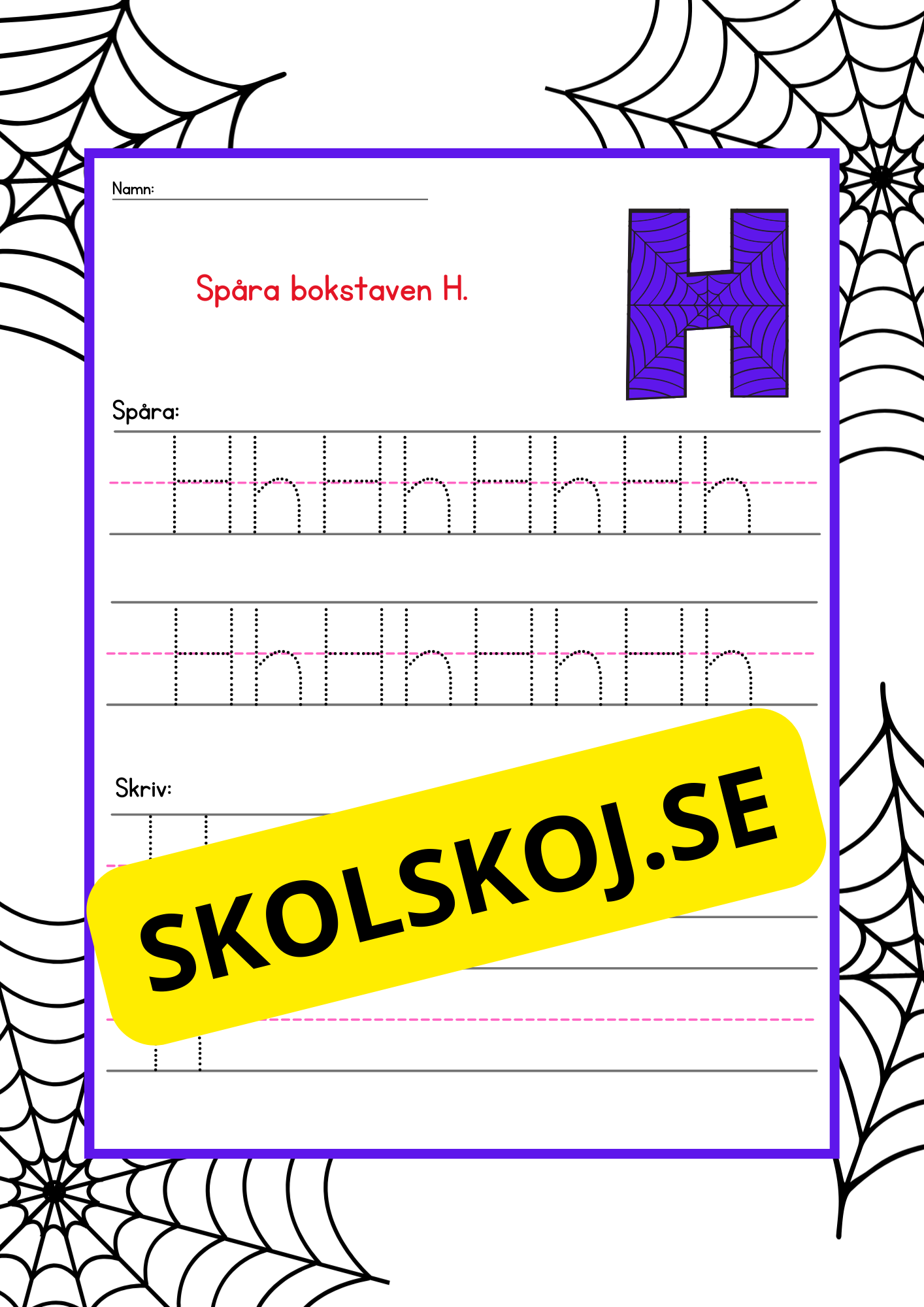 Min bokstavsträning