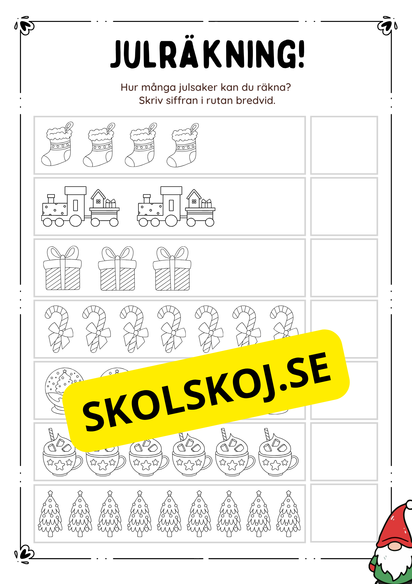 Nu är det jul igen - Häfte