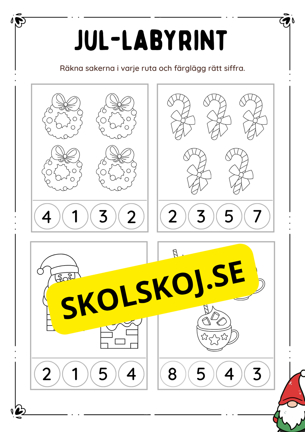 Nu är det jul igen - Häfte