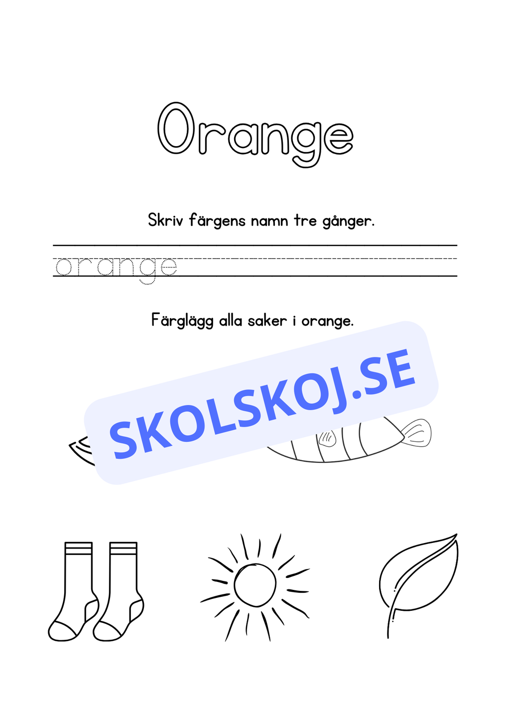 Min färgbok - Häfte