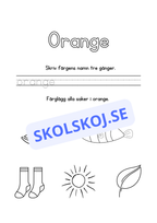 Min färgbok - Häfte