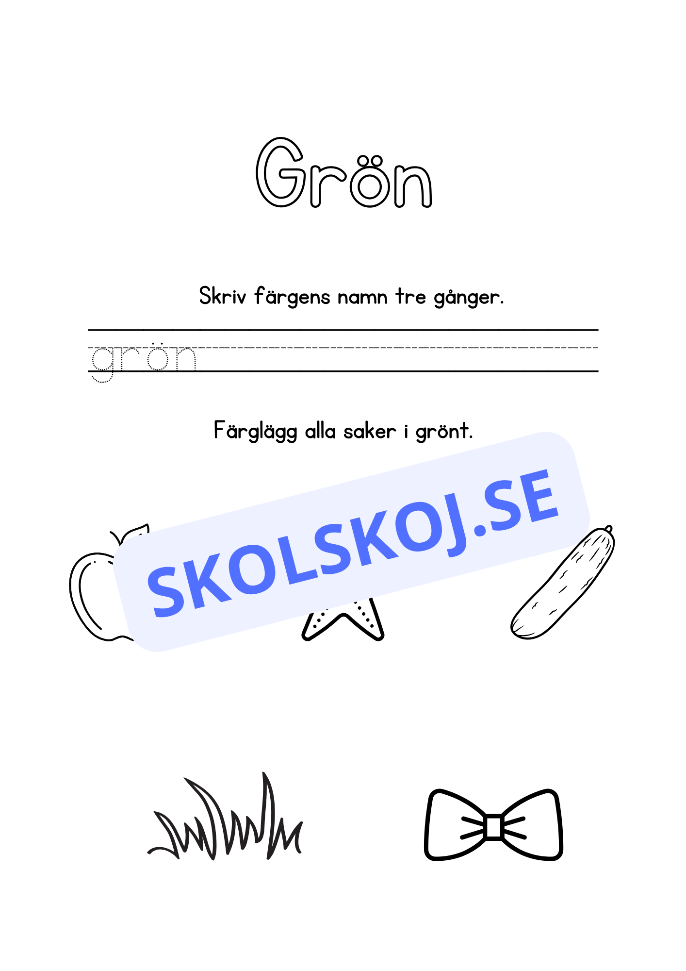 Min färgbok - Häfte