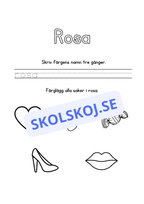 Min färgbok - Häfte