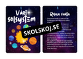 Vårt solsystem - Flashkort