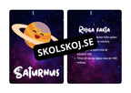 Vårt solsystem - Flashkort