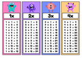 Flashkort - Öva multiplikation och ha kul