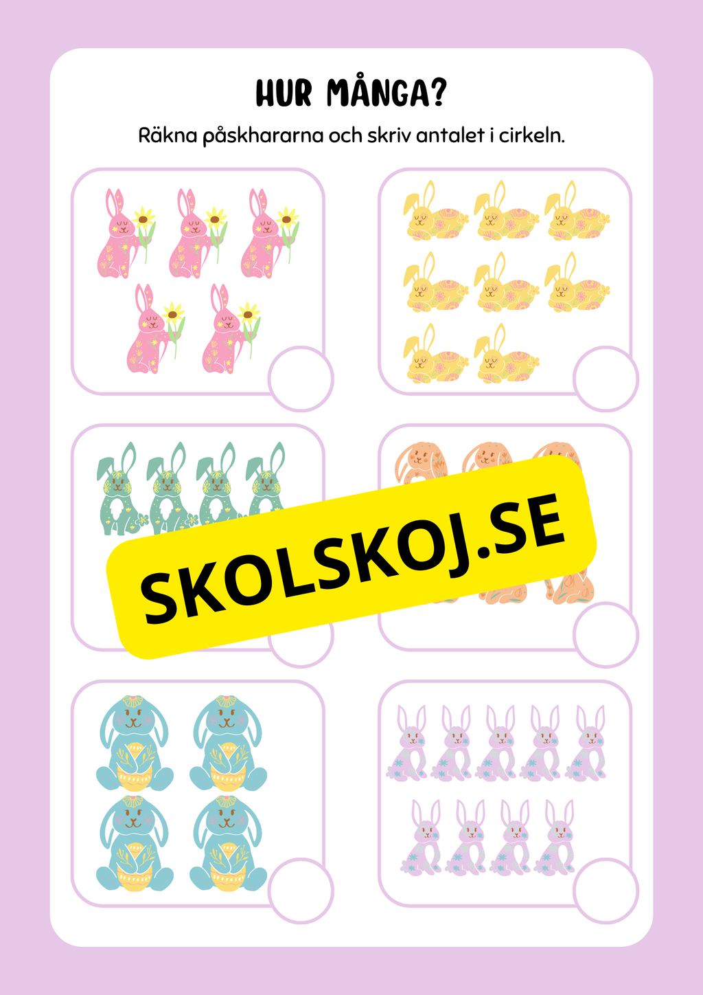 Aktivitetsbok - Tema Påsk