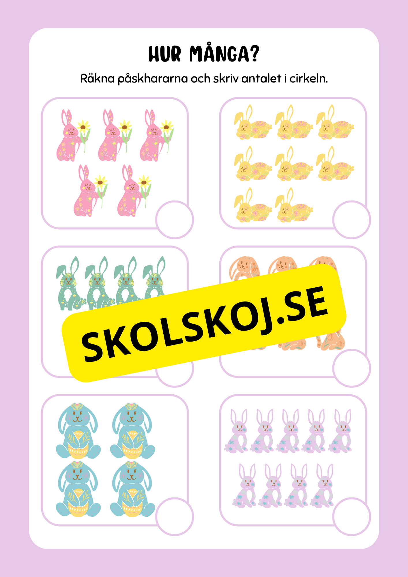 Aktivitetsbok - Tema Påsk