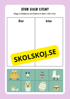 Aktivitetsbok - Tema Påsk