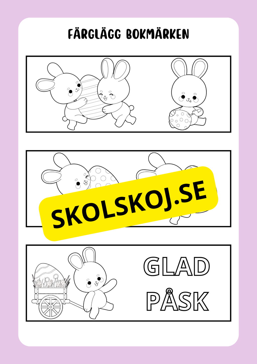 Aktivitetsbok - Tema Påsk