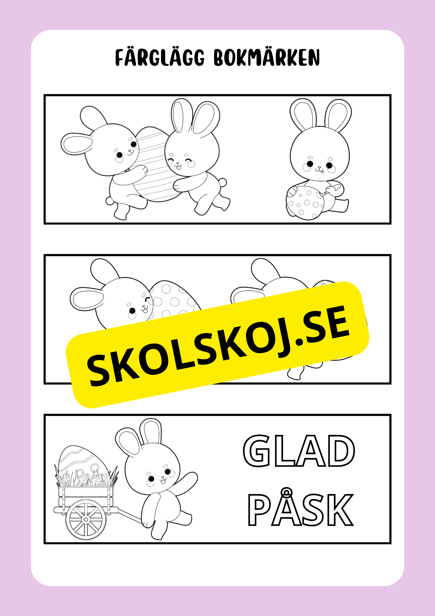 Aktivitetsbok - Tema Påsk