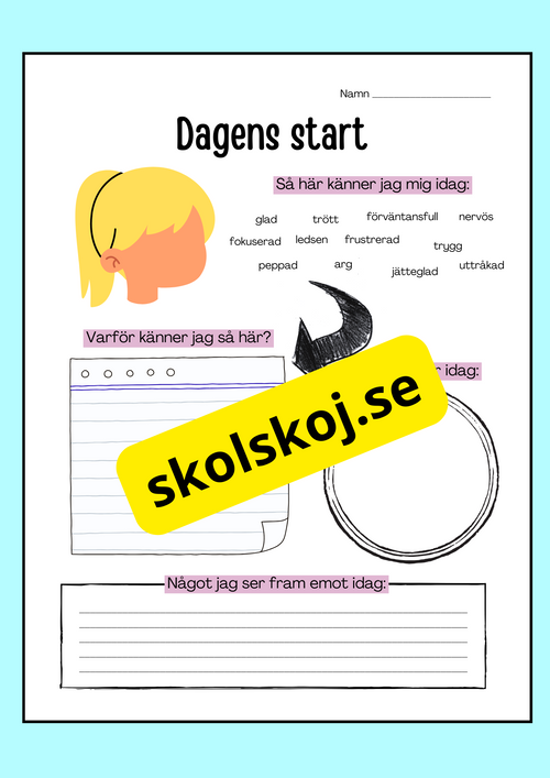 Dagens start - Häfte