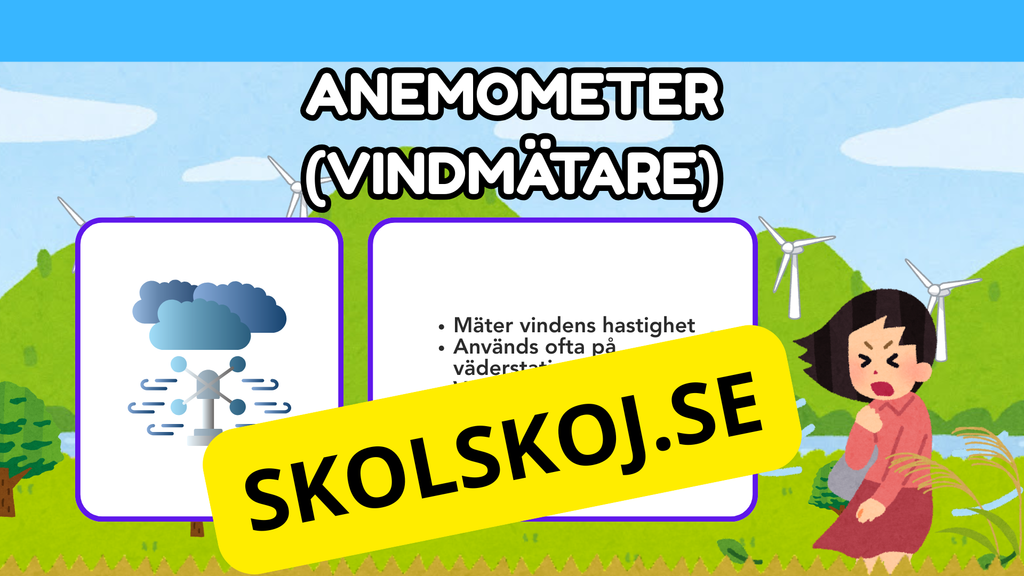 Väderdetektivernas verktyg - Presentation + frågor