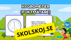 Väderdetektivernas verktyg - Presentation + frågor