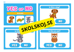Yes or No - Djurkort