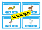 Yes or No - Djurkort