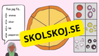Bråk-pizzerian - Spel