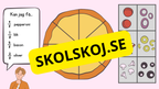 Bråk-pizzerian - Spel