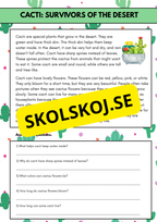 Engelska- Läsförståelse - Åtta olika texter