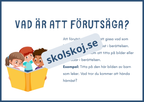 Lässtrategier - Att förutsäga, visualisera och ställa frågor