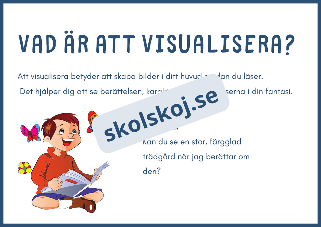 Lässtrategier - Att förutsäga, visualisera och ställa frågor