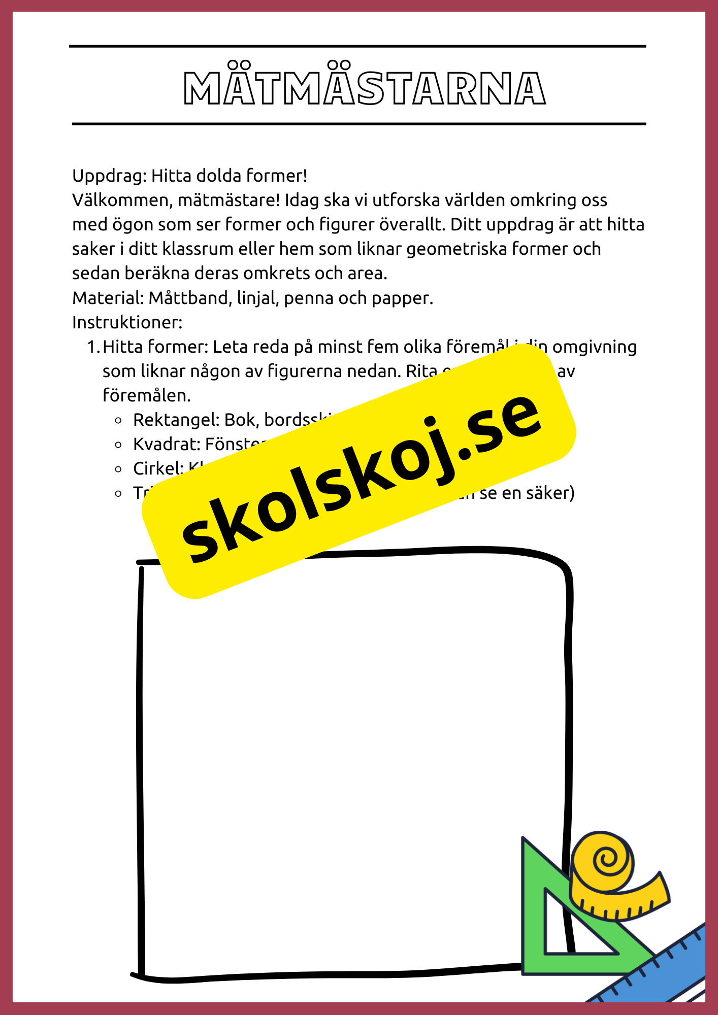 Mätmästarna - Årskurs 8 - 9